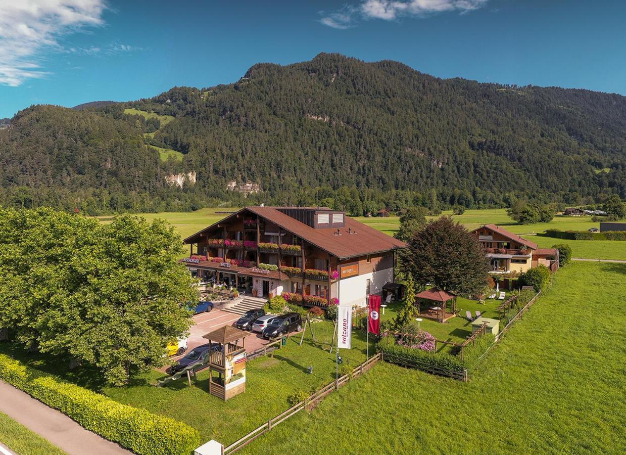 Salzano Hotel - Spa - Restaurant Unterseen Exteriör bild
